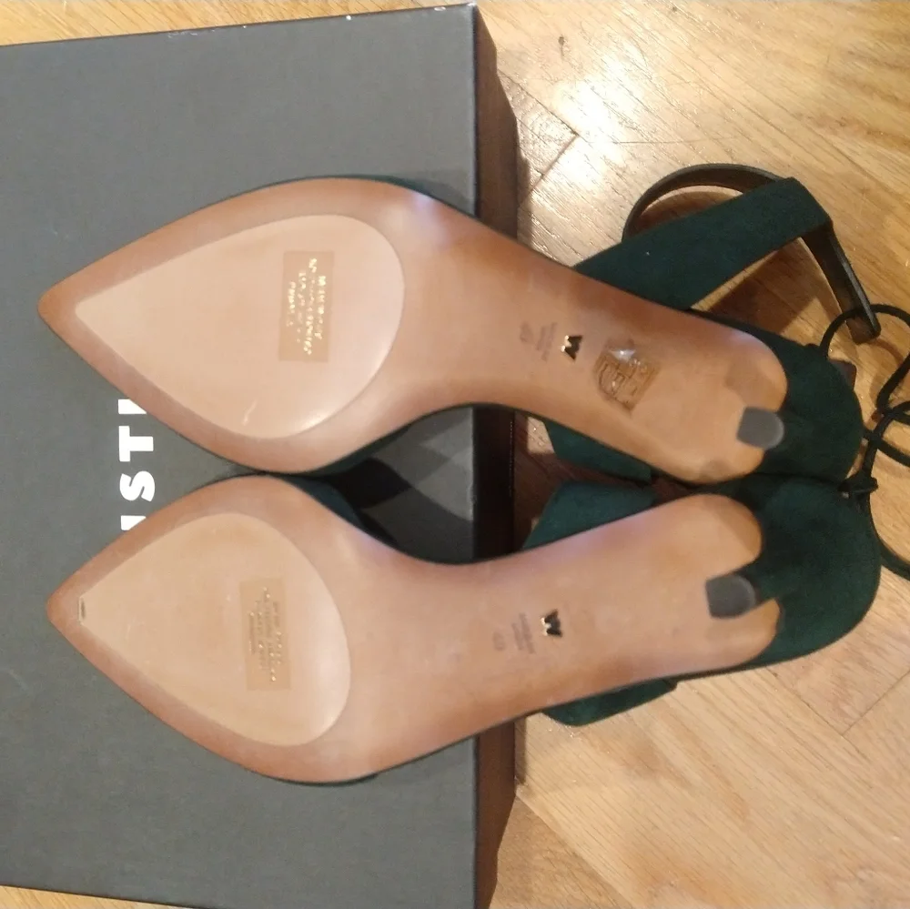 Whistles Ankle Tie Shoes - Picture 7 of 8
